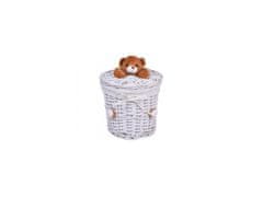 Wellhox Prútený kôš Teddy Bear 15L