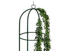 Wellhox Pergola kovový stĺp tmavozelená 190 cm