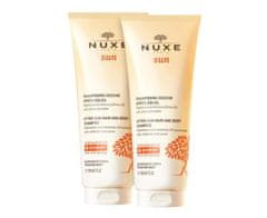 Nuxe Súprava šampónov po opaľovaní na telo a vlasy Sun (After-Sun Hair & Body Shampoo Duo) 2 x 200 ml