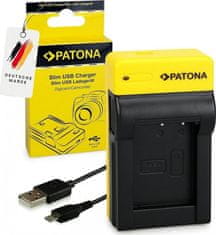 PATONA nabíjačka Foto Sony NP-BX1 slim, USB