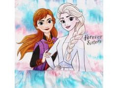 Disney Ľadové kráľovstvo Elsa a Anna Dievčenské šaty s krátkym rukávom, dievčenské šaty 3 lata 98 cm