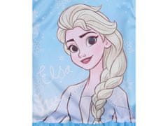 Disney Ľadové kráľovstvo Elsa Modré šaty s tylom a krátkym rukávom, dievčenské šaty 8-9 lat 128-134 cm