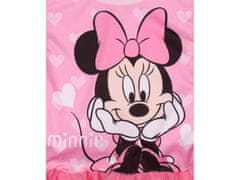 Disney DISNEY Myška Minnie Ružové šaty s tylom a krátkym rukávom, dievčenské šaty 8-9 lat 128-134 cm