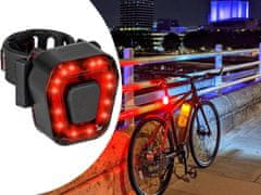 Verk  14494 Zadné svetlo na bicykel LED, IPX4 červené