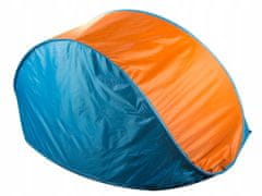 Verk  14524 Samorozkladací stan UV plážový 200 x 120 x 110 cm modro-oranžový