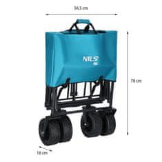 NILLS CAMP kempingový vozík NC1607 zelený