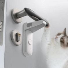 HOME & MARKER® Bezpečnostný systém otvárania dverí pod kľučku (biela farba) | DURISTOP