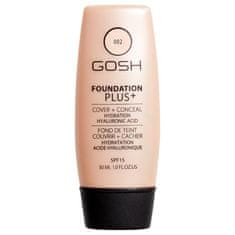 shumee Foundation Plus+ krycia a korekčná báza na tvár 002 Ivory 30ml