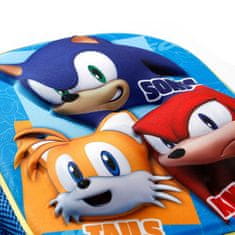 KARACTERMANIA Detský 3D batoh Ježko Sonic, 06443
