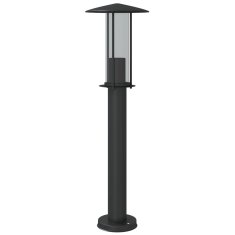 Petromila vidaXL Vonkajšie stojace lampy 3 ks čierne 60 cm nehrdzavejúca oceľ