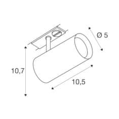 SLV BIG WHITE NOBLE SPOT biela, 2700K, 36 °, vr. 1fáz. adaptéra 1001863