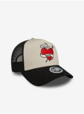 New Era Čierno-béžová dámska šiltovka New Era 940W Af Trucker UNI