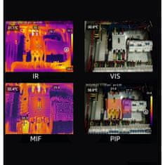 Guide sensmart Profesionálna ručná termokamera sensmart P120V, IR 120x90, 3,5" displej, -20-400 °C, Wi-Fi