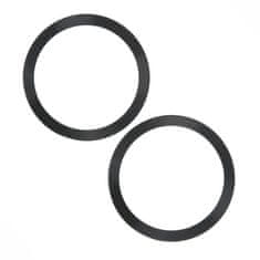 CPA Kovové kroužky černé HAPPY-RINGBK (balení po 2 ks)