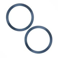 CPA Kovové kroužky modré HAPPY-RINGBL (balení po 2 ks)