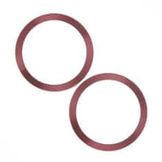 CPA Kovové kroužky fialové HAPPY-RINGPU (balení po 2 ks)