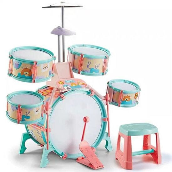 iMex Toys Multifunkčné bubny Jazz Drum set