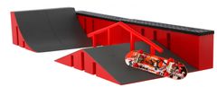 Teddies Skatepark - skateboard prstový šroubovací plast 9 cm