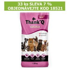 Thank´Q Standard Dog Adult Jahňa 20 kg