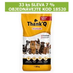 Thank´Q Standard Dog Adult Kurča 20 kg