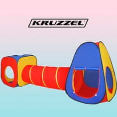 Kruzzel 3v1 detský stan Kruzzel 22523 