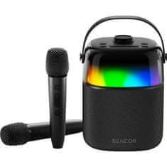SENCOR SSS 3450K Bluetooth reproduktor s bezdrôtovými mikrofónmi