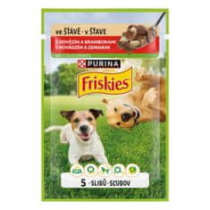 Friskies ADULT 26 x 85 g hovězí a brambory ve šťávě