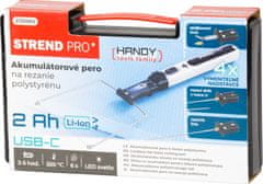 Strend Pro Pero Strend Pro, rezač na polystyrén, 2000mAh, USB nabíjanie, s príslušenstvom