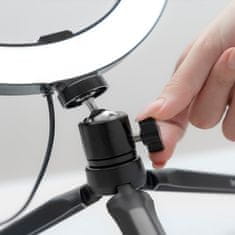 InnovaGoods Selfie prstencové svetlo so statívom a diaľkovým ovládačom Youaro InnovaGoods 