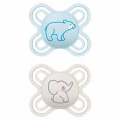 MAM Mam Pacifier Perfect 16+ Silicone 2 Units Blue 