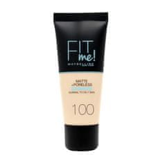 Maybelline Maybelline Fit Me Matte & Poreless Foundation 100 Warm Ivory 30ml 