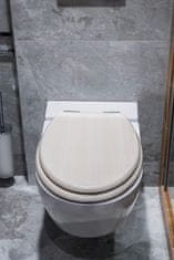 AWD WC sedadlo so spomaľovacím mechanizmom AWD Interior MDF bílý dub 1066
