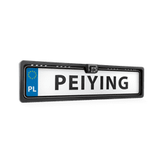 Peiying Cúvacia kamera do auta Peiying v ráme ŠPZ