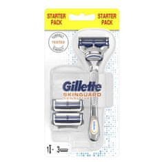 Gillette Gillette Skinguard Sensitive Razor + 3 refills 