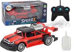 shumee RC vetné auto 1:20 Dymový efekt svieti červené