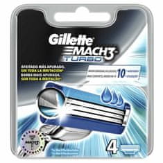 Gillette Gillette Mach3 Turbo Refill 4 Units 