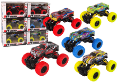 shumee Auto Monster Truck tlmiče Gumové pneumatiky Farby kovu