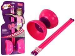 shumee Jojo Juggling Diabolo Arcade Game Pink 13,5x11,5 cm