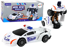 shumee Robot Car Police White 2v1 Transformácia