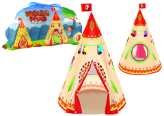 shumee Teepee stan pre deti v štýle Indian Garden Cream 160 cm x 105 cm