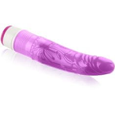 XSARA Vibrátor g-spot - ohebné realistické dildo s vibracemi - 79619395