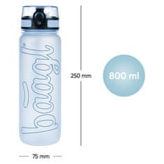 BAAGL Tritánová fľaša na pitie Dust Blue, 800 ml