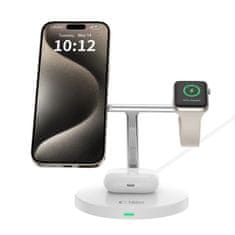 Tech-protect A35 MagSafe bezdrôtová nabíjačka na mobil / AirPods / Apple Watch, biela