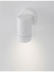 Nova Luce NOVA LUCE vonkajšie nástenné svietidlo LIMBIO biely ABS sklenený difúzor GU10 1x7W bez žiarovky IP44 svetlo dole 9010601