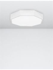 Nova Luce NOVA LUCE stropné svietidlo EBEN biely hliník matný biely akrylový difúzor LED 24W 230V 3000K IP20 9001492