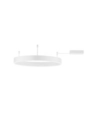 Nova Luce NOVA LUCE stropné svietidlo MOTIF LED stropné svietidlo biely hliník 3000K IP20 40W 220-240V stmievateľné 9063602