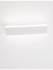 Nova Luce NOVA LUCE nástenné svietidlo LINE biely hliník a akryl LED 2x8W 230V 3000K IP20 9115908