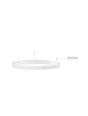 Nova Luce NOVA LUCE stropné svietidlo MOTIF LED stropné svietidlo biely hliník 3000K 48W IP20 220-240V stmievateľné 9063605