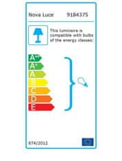 Nova Luce NOVA LUCE závesné svietidlo PERO biely hliník GU10 1x10W IP20 220-240V bez žiarovky 9184375