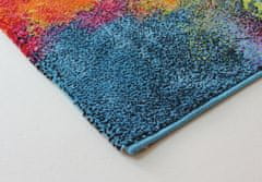 Spoltex Kusový koberec Fantasy 559 Blue/white 80x150